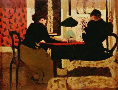 Women by Lamplight by Edouard Vuillard